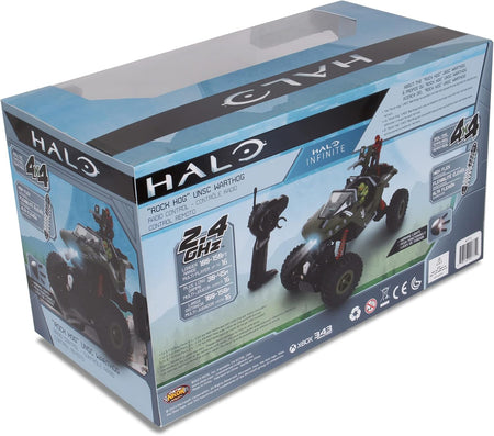 Halo: Rock Hog UNSC Warthog (4x4 Rock Crawler) Remote-Controlled ATV Toys & Games NKOK