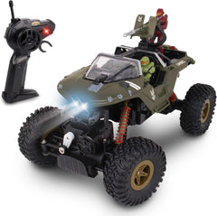 Halo: Rock Hog UNSC Warthog (4x4 Rock Crawler) Remote-Controlled ATV Toys & Games NKOK