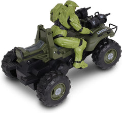 Halo: UNSC Gungoose & Master Chief Remote-Controlled ATV Toys & Games NKOK