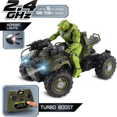 Halo: UNSC Gungoose & Master Chief Remote-Controlled ATV Toys & Games NKOK