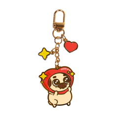 Puglie: First Love "Stay Gold" Keychain Accessory Puglie