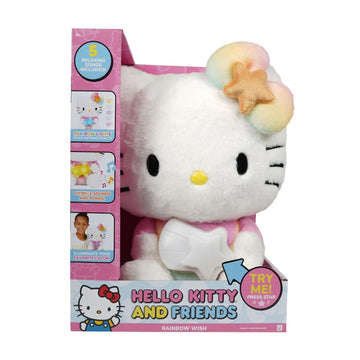 Hello Kitty & Friends: Rainbow Wish - 10" Feature Plush Toys & Games Jazwares