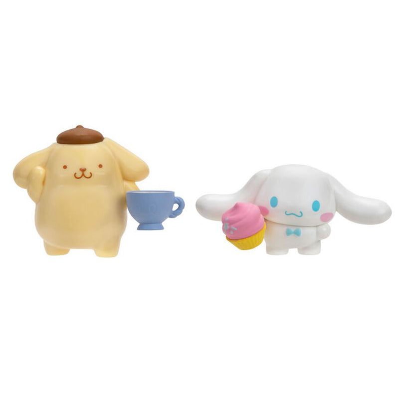 Hello Kitty & Friends: Sweet & Salty - Pompompurin Latte & Cinnamoroll Cupcake Toys & Games Jazwares