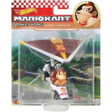 Hot Wheels Mario Kart: Donkey Kong B-Basher With Super Glider Toys & Games Mattel