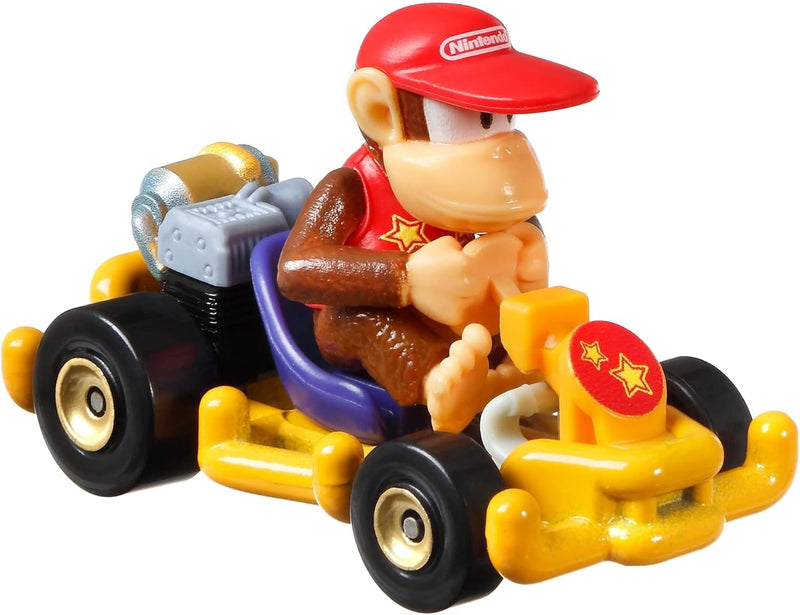 Hot Wheels Mario Kart: Diddy Kong Pipe Frame Vehicle Toys & Games Mattel