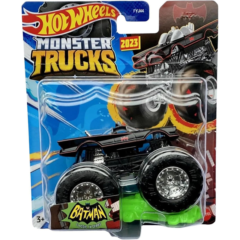 Hot Wheels: Monster Trucks - Batman Classic - TV Series Batmobile Toys & Games Mattel