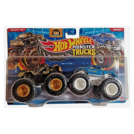 Hot Wheels Monster Trucks: Bigfoot 50th and Bigfoot Toys & Games Mattel