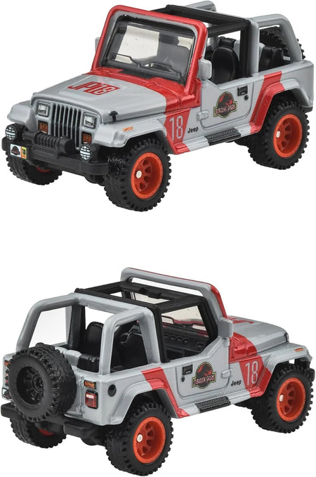 Hot Wheels Pop Culture: '92 Jeep Wrangler Sahara Toys & Games Mattel