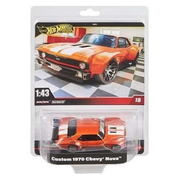 Hot Wheels Premium: Custom 1970 Chevy Nova - 1/43 Scale Toys & Games Mattel