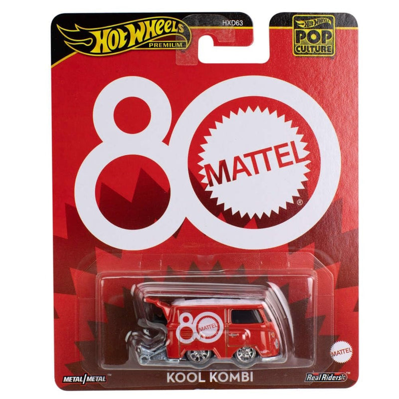 Hot Wheels: Premium 80th Anniversary Volkswagen Kool Kombi Toys & Games Mattel