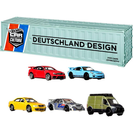 Hot Wheels Premium: Car Culture Jay Leno's Garage - 5-Pack Toys & Games Mattel