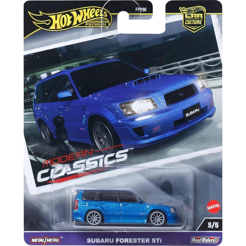 Hot Wheels: Premium Car Culture Modern Classics Subaru Forester STI - 1:64 Scale Toys & Games Mattel