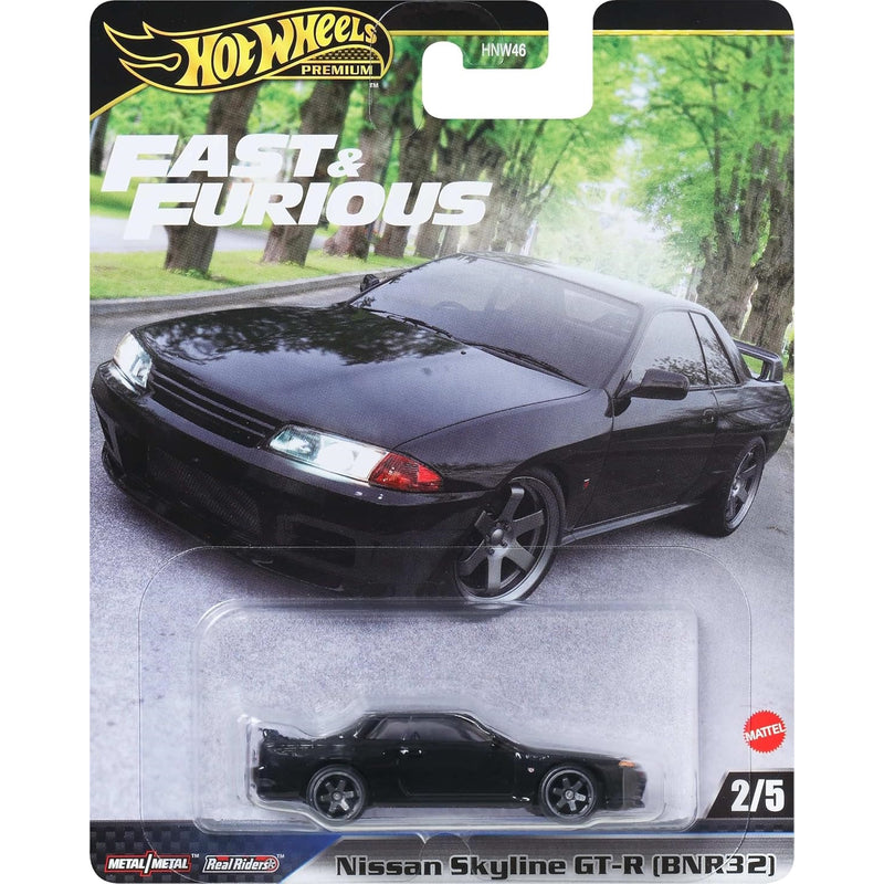 Hot Wheels Premium: Fast and Furious - Nissan Skyline GT-R (BNR32) Toys & Games Mattel