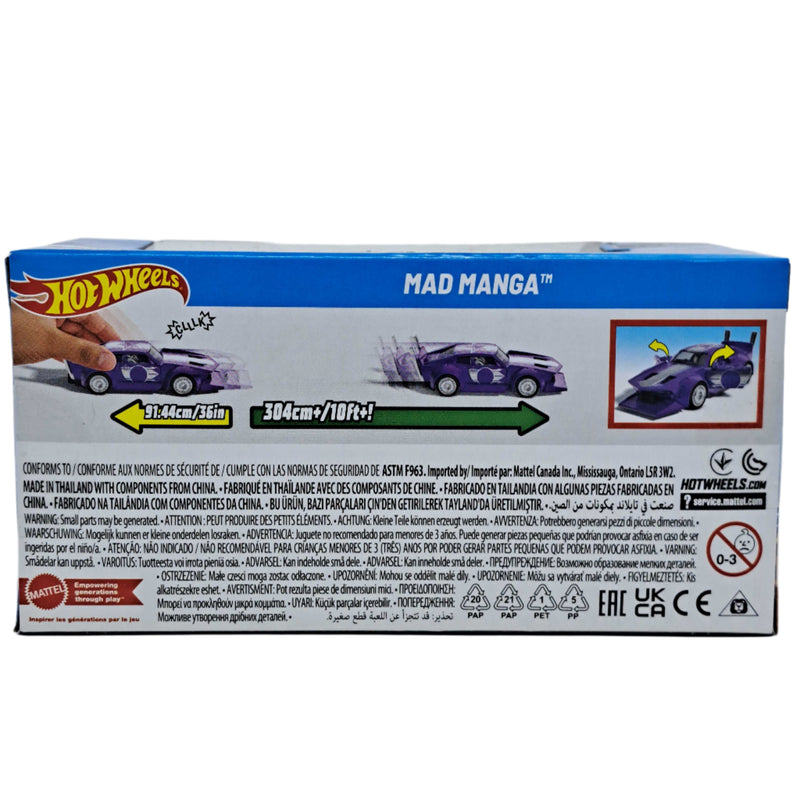 Hot Wheels: Pull-Back Speeders - Mad Manga Toys & Games Mattel