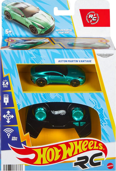 Hot Wheels: RC 1:64 Scale Aston Martin Vantage Vehicle Toys & Games Mattel
