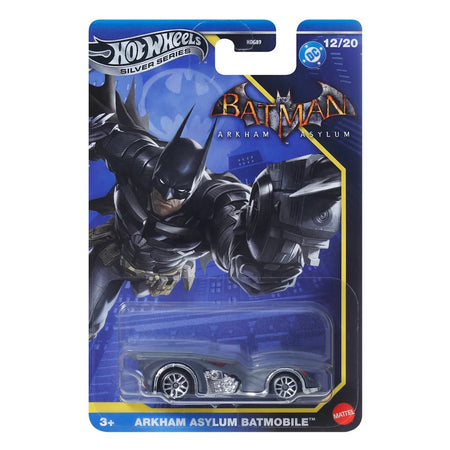Hot Wheels Silver Series: Batman Arkham Asylum Batmobile - 12/20 Toys & Games Mattel