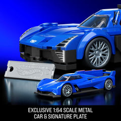 Hot Wheels: Speed Series Cadillac Project GTP Hypercar Building Set Toys & Games Mattel