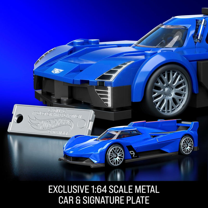 Hot Wheels: Speed Series Cadillac Project GTP Hypercar Building Set Toys & Games Mattel