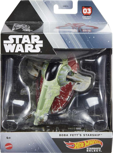 Hot Wheels: Starships Select - Boba Fetts Starship Toys & Games Mattel