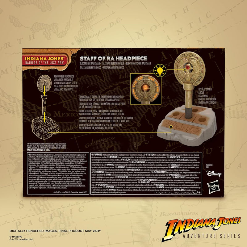 Indiana Jones Adventures Series: Staff of Ra Headpiece Toys & Games Hasbro