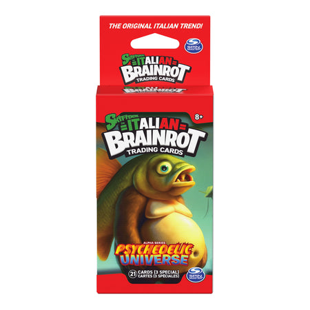 Italian Brainrot TCG: Universo Psicheddelico Bundle - 3 Packs Card Game Skifidol
