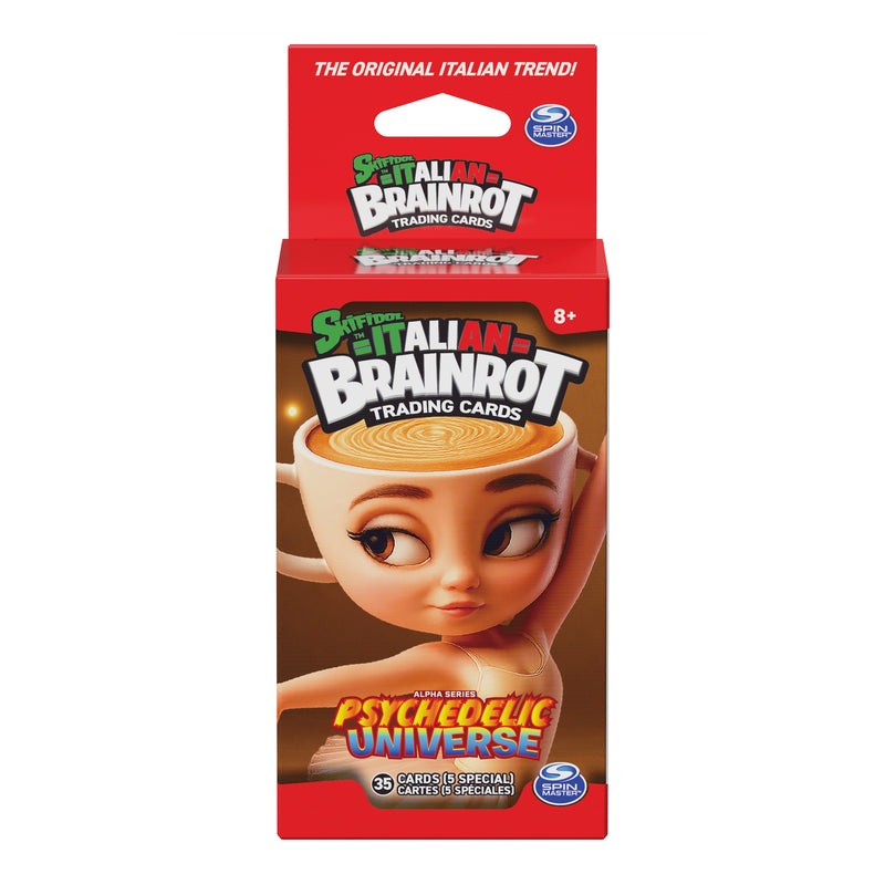 Italian Brainrot TCG: Universo Psicheddelico Booster Bundle - 5 Packs Card Game Skifidol