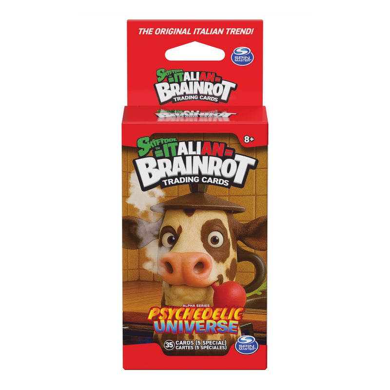 Italian Brainrot TCG: Universo Psicheddelico Booster Bundle - 5 Packs Card Game Skifidol