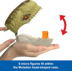Jurassic World Micro Adventures: Distortus rex Toys & Games Mattel