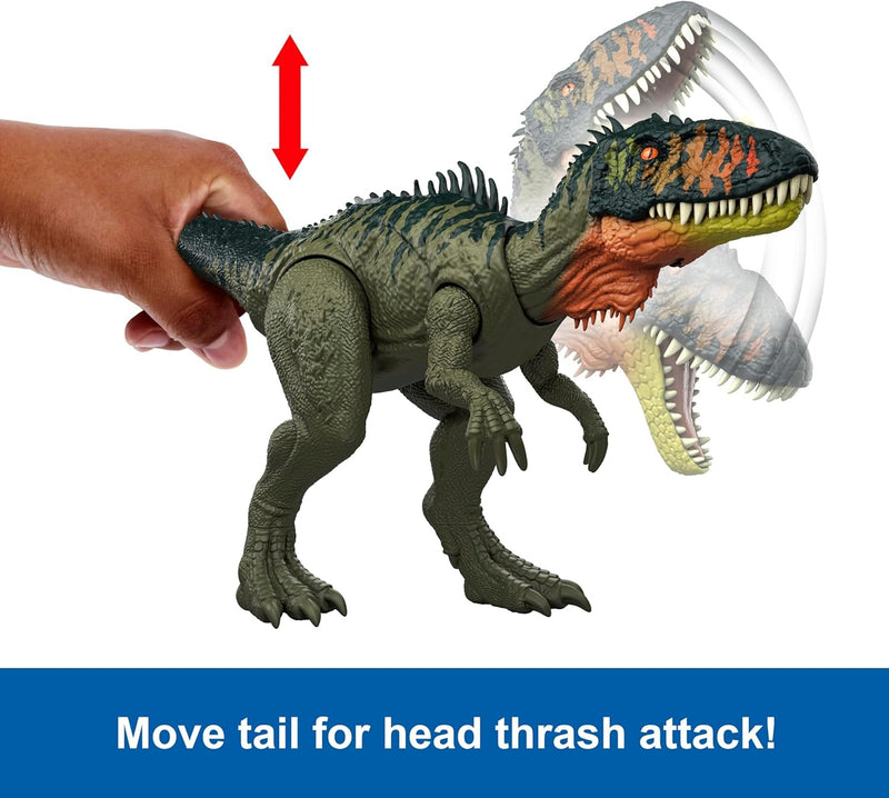 Jurassic World Rebirth: Gigantic Thrashers Tyrannotitian Toys & Games Mattel