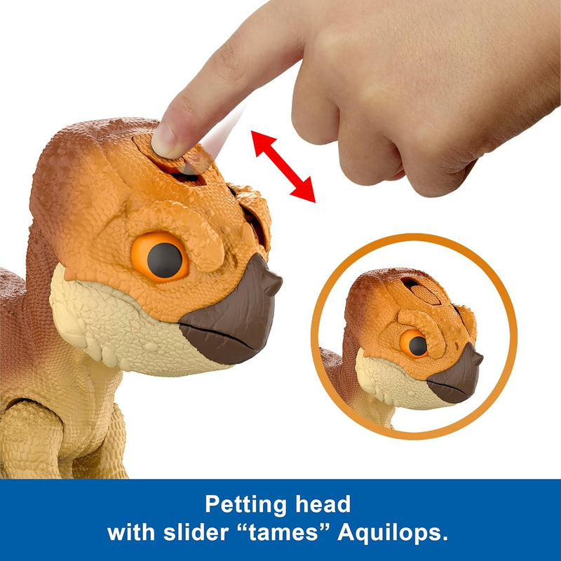 Jurassic World Rebirth: Primal Protector Aquilops Dolores Toys & Games Mattel