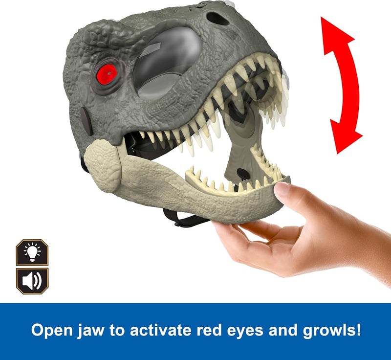 Jurassic World Rebirth: Rage N Roar T-Rex Mask Toys & Games Mattel