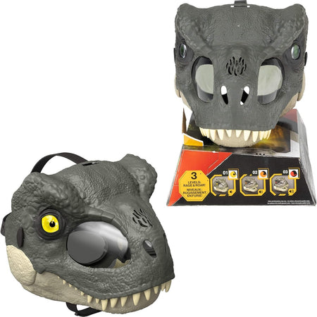 Jurassic World Rebirth: Rage N Roar T-Rex Mask Toys & Games Mattel