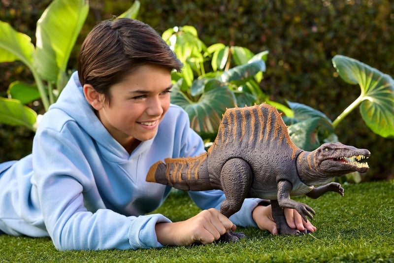 Jurassic World: Rebirth Tail Thrasher Spinosaurus Toys & Games Mattel