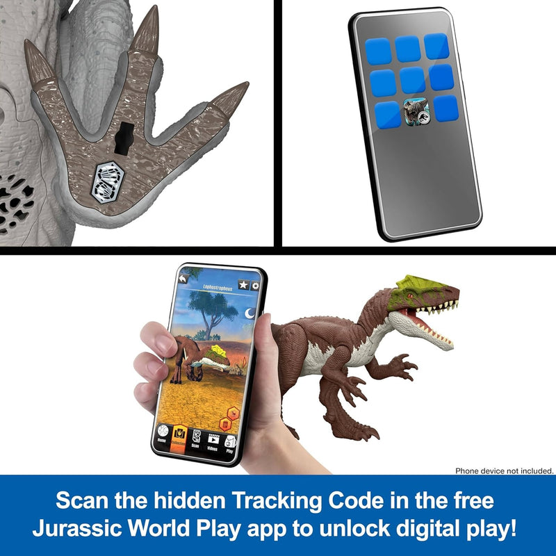 Jurassic World: Rebirth Tail Thrasher Spinosaurus Toys & Games Mattel