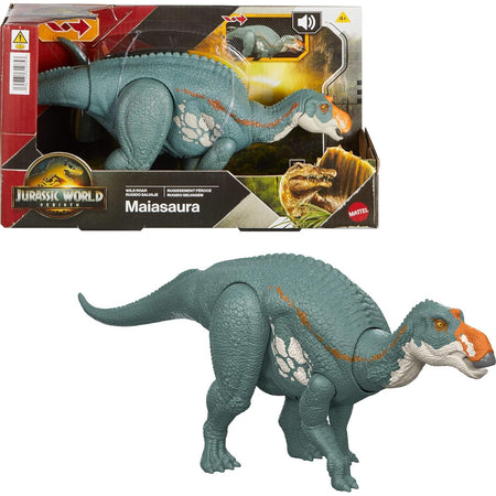 Jurassic World Rebirth: Wild Roar Maiasaura Toys & Games Mattel