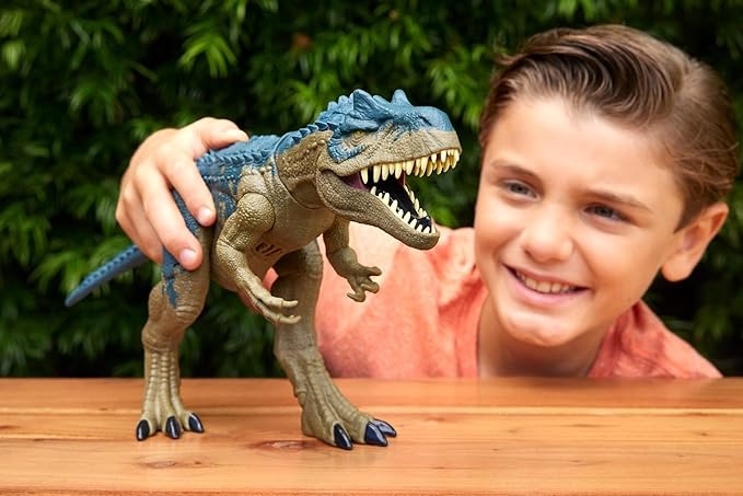 Jurassic World: Ruthless Rampage Allosaurus Toys & Games Mattel