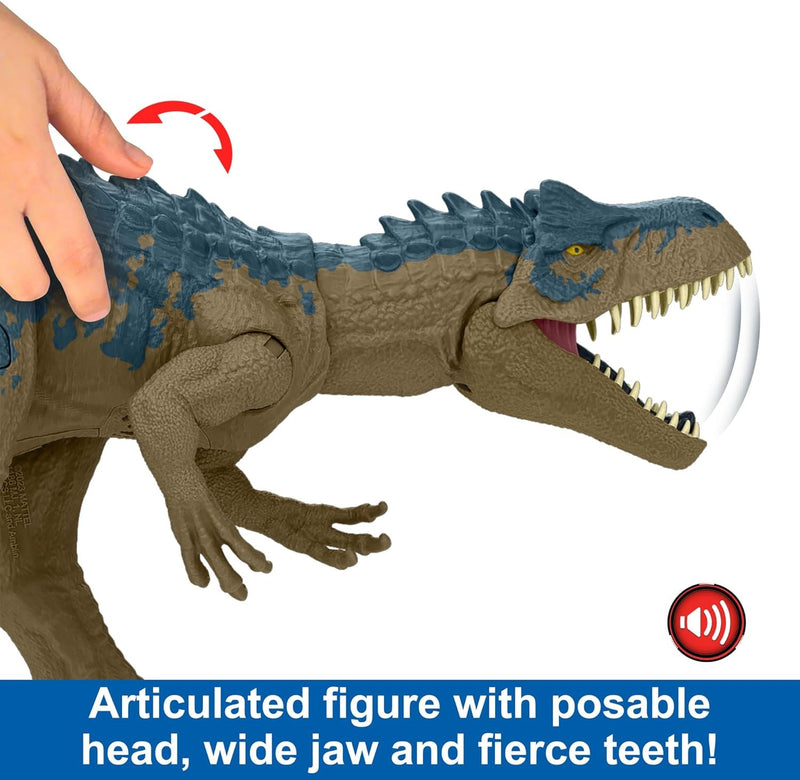 Jurassic World: Ruthless Rampage Allosaurus Toys & Games Mattel