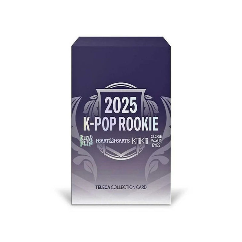 K-Pop Rookie Teleca Collection Cards: 2025 - 10 Packs + Promo Pack Card Game break & company inc.