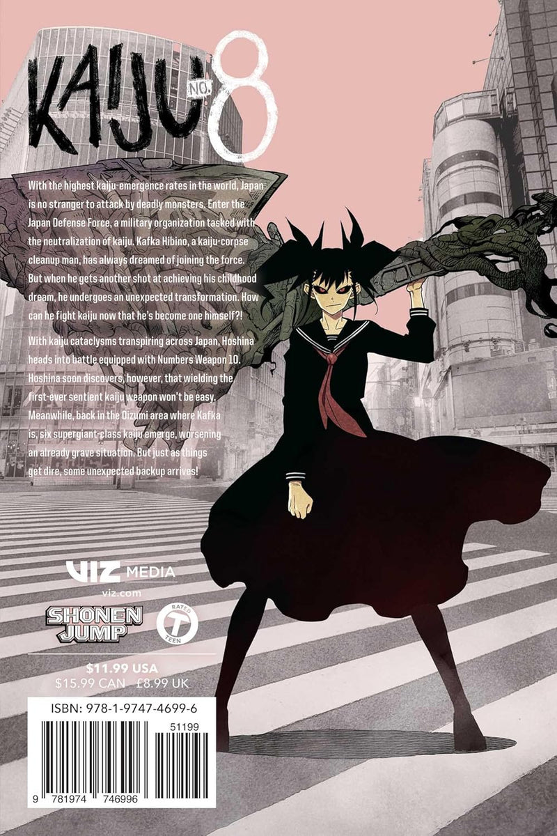 Kaiju No. 8: Volume 10 Manga Viz Media