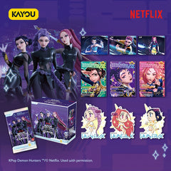 Kayou TCG: KPOP Demon Hunters - Series 1 - World Tour Classic Edition - 20 Packs Card Game Kayou
