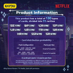 Kayou TCG: KPOP Demon Hunters - Series 1 - World Tour Energy Edition - 12 Packs Card Game Kayou