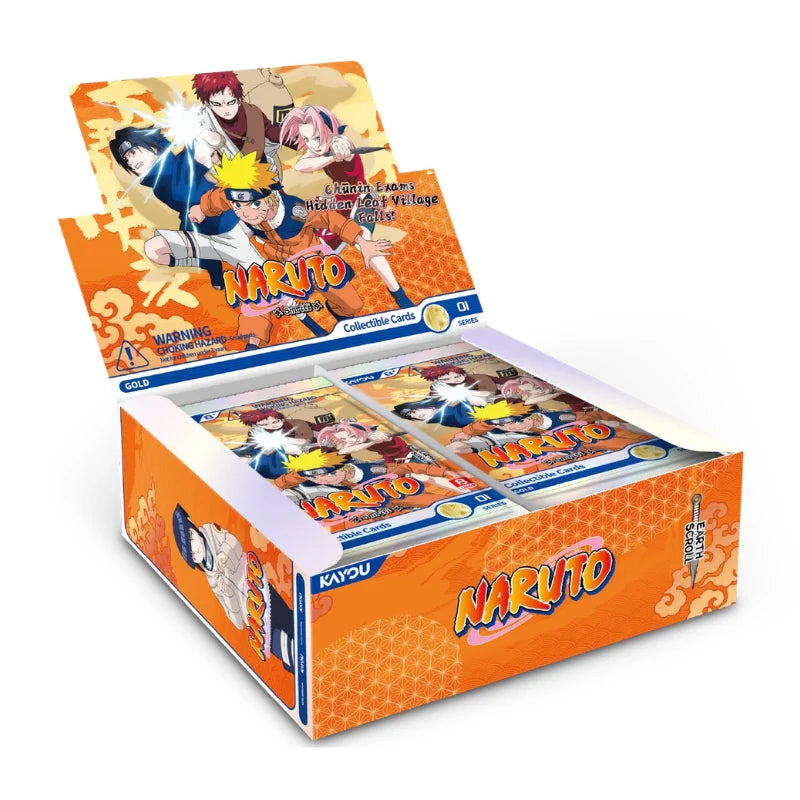 Kayou TCG: Naruto Smriti Earth Scroll Series 1 Collectible Card Booster Box - 20 Packs