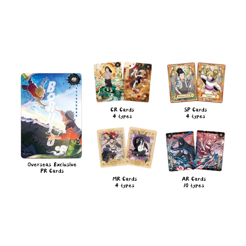 Kayou TCG: Naruto Smriti Earth Scroll Series 1 Collectible Card Booster Box - 20 Packs