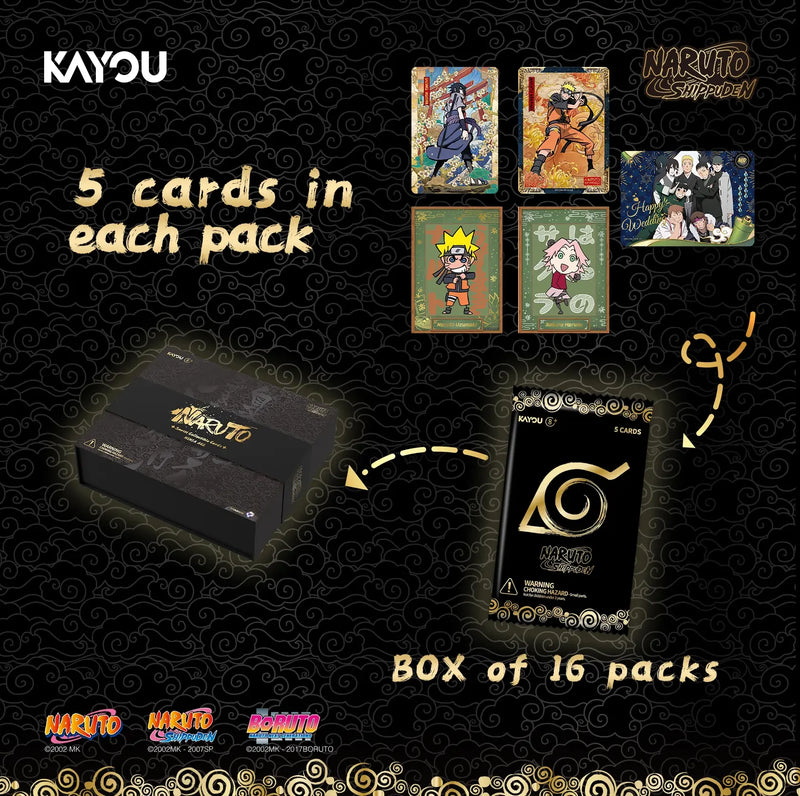 Kayou TCG: Naruto Smriti Ninja Age Premium Collector Box - 16 Packs