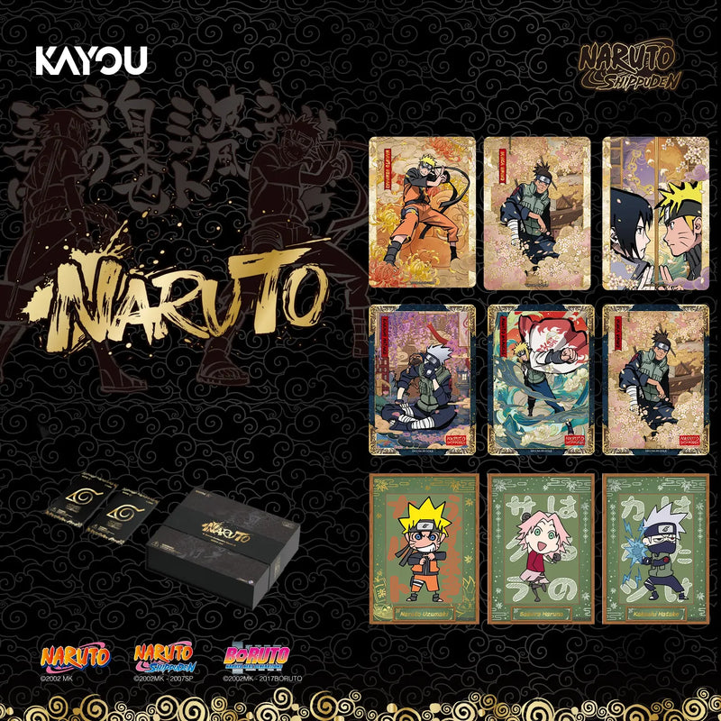 Kayou TCG: Naruto Smriti Ninja Age Premium Collector Box - 16 Packs
