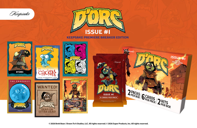 Keepsake: D'ORC Issue #1 Premiere Breaker Edition Box - 2 Packs