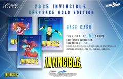 Keepsake Invincible Season 1: Holo Breaker Box 2025 - Breaker Edition - 2 Packs Card Game Keepsake