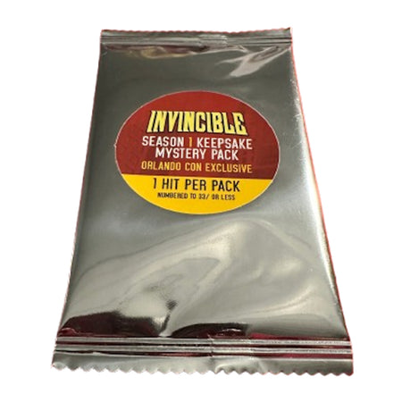 Keepsake: Invincible Season 1 - Orlando Con 2026 Exclusive /33 or less Cracked Ice Mystery Pack (1 Card)
