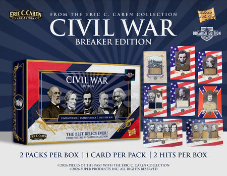 Keepsake: Pieces of the Past: Caren's Cuts Civil War Edition Booster Box Trading Cards Keepsake