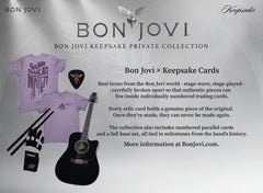 Keepsake: Bon Jovi Private On Tour Collection - Mini Box Memorabilia Keepsake